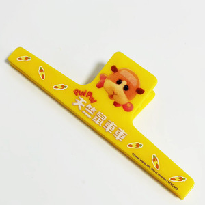 Plastic Binder Clip 18Cm Magnetic Sealing Clip Mixed Colors For Stationery Receipts Food Pet Use - Product Image 3