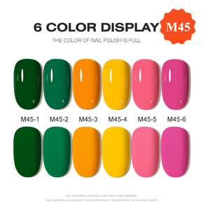 AILANUO - Fabricante Profesional de Productos para Uñas con Sistema de Dropshipping, Esmalte de Uñas de Gel UV LED Sólido de 6 Colores, Personaliza con tu Propio Logotipo, OEM - Product Image 2