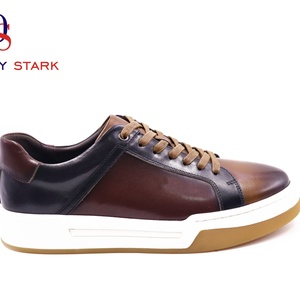 Chaussures de mariage pour hommes en cuir de vache véritable faites à la main avec logo personnalisé Dreamy Strark, couleurs mélangées, confortables, respirantes, style marche, luxe - Product Image 2