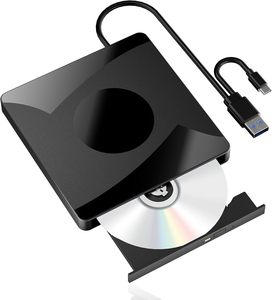 Lecteur <span class=keywords><strong>de</strong></span> <span class=keywords><strong>DVD</strong></span> externe USB 3.0 et Type-C, <span class=keywords><strong>graveur</strong></span> <span class=keywords><strong>de</strong></span> CD/<span class=keywords><strong>DVD</strong></span> portable, lecteur optique fin <span class=keywords><strong>pour</strong></span> ordinateur portable, ordinateur <span class=keywords><strong>de</strong></span> bureau, <span class=keywords><strong>Windows</strong></span>, MacOS, Linux - Product Image 1