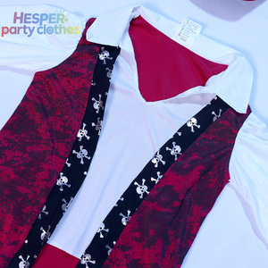 Costumes de pirate HESPER pour garçons, inspirés des personnages de la télévision et de l'anime, vêtements de jeu comprenant un costume, une robe, un pantalon, un haut, style fantaisie - Product Image 3