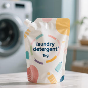 500ml 1L 2L rửa lỏng doypack Pouch sinh thái thân thiện đứng giặt chất tẩy rửa lỏng Pouch với tái sử dụng Spout - Product Image 2