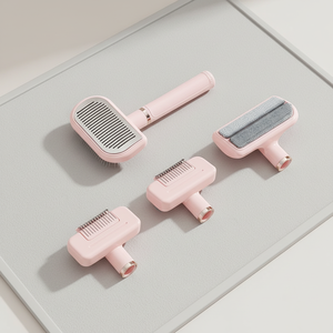 หวีกำจัดขนสัตว์เลี้ยง 3 in 1 หวีสุนัขขนสั้นป้องกันเห็บหมัด หวีสแตนเลส แปรงกำจัดขนสัตว์เลี้ยง อุปกรณ์กรูมมิ่งสัตว์เลี้ยง ผลิตภัณฑ์สำหรับแมว - Product Image 1