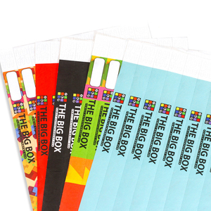 <span class=keywords><strong>Bracelet</strong></span> en <span class=keywords><strong>papier</strong></span> Tyvek étanche à usage unique, <span class=keywords><strong>Bracelet</strong></span> de poignet de <span class=keywords><strong>Festival</strong></span> d'événements avec Logo Tyvek - Product Image 2