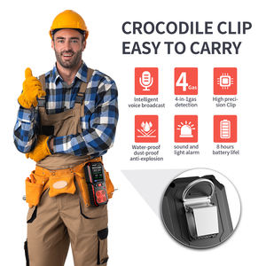 Detector de Gas Portátil NOYAFA JMS19 con Monitor de 4 Gases, Detección de Fugas y Alarma - Product Image 4