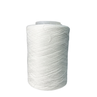 70S/2 100% fil à coudre en polyester poly poly corespun recyclé blanc brut pour articles en cuir