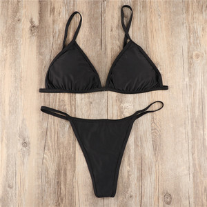 2021 модное популярное экстремальное сексуальное пляжное Нижнее белье Шорты для девушек Мини Микро Бикини Сексуальное белье - Product Image 3