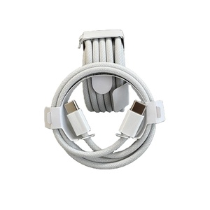 Câble USB-C tressé au <span class=keywords><strong>prix</strong></span> d'usine, 1 m, fibre optique, type C vers C, câble <span class=keywords><strong>de</strong></span> <span class=keywords><strong>charge</strong></span>, emballage en boîte pour iPhone 15 16 Plus Pro Max / <span class=keywords><strong>Samsung</strong></span> / Xiaomi - Product Image 2