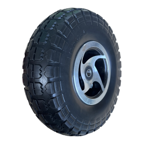 Nouveau 10 pouces 4.10/3.50 <span class=keywords><strong>Roues</strong></span> libres plates avec jante en alliage d'<span class=keywords><strong>aluminium</strong></span> pour chariot à main de <span class=keywords><strong>brouette</strong></span> - Product Image 1