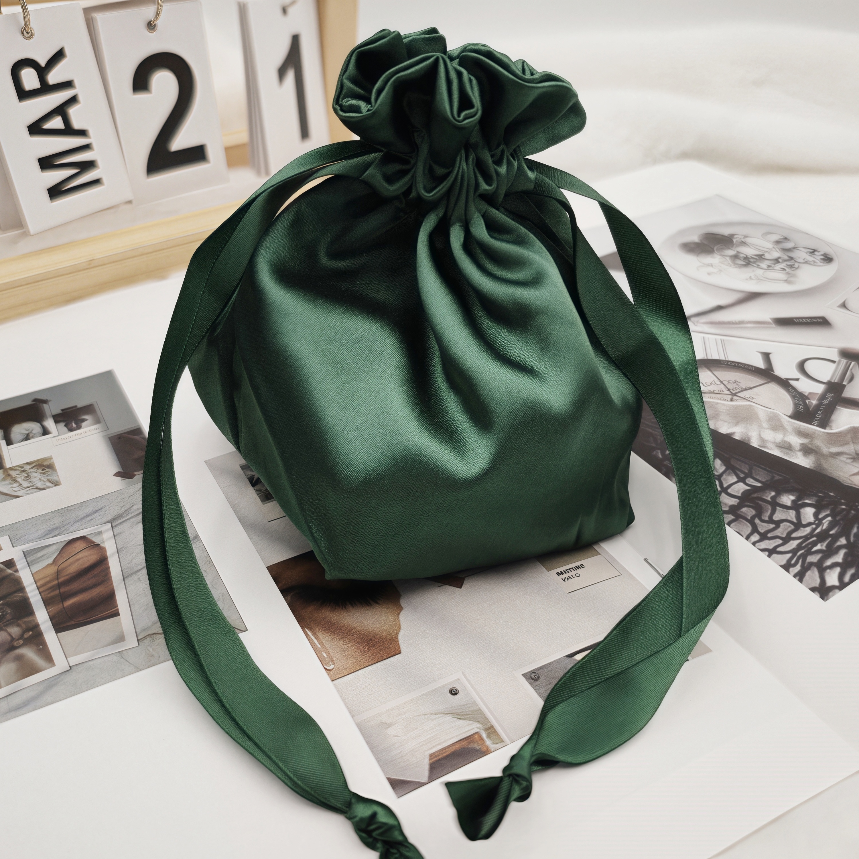 Sac de rangement vert