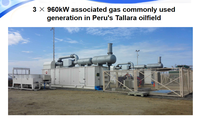 Groupe électrogène au biogaz Chidong Jichai 1000KW 400V 50Hz avec moteur H16V190ZLT-2 Gaz naturel et gaz biomasse Démarrage automatique/à distance
