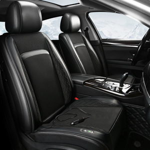 Summer Car Ventilated Seat Cushion <b>Cooling</b> <b>Pad</b> Truck Backrest Fan Cool Air Breathable Heat Dissipation for Comfort JY-SC12VTF Ve - Product Image 6