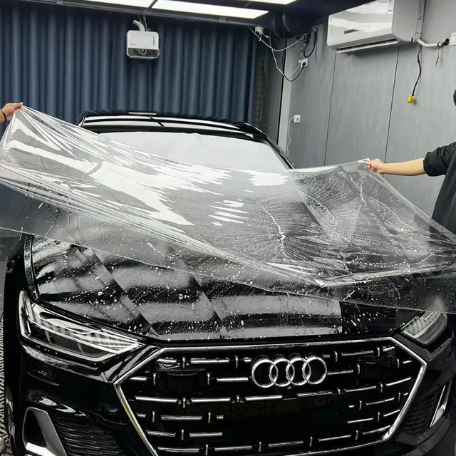 Hot Sale Self Healing Transparent Ppf Tpu Film 7.5mil TPU TPH Glossy Paint protection Film Matte Black Body Covering Film Rolls