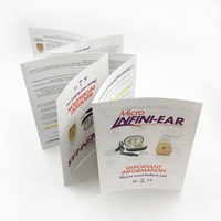 Impression personnalisée de dépliants, manuels d'utilisation, affiches, brochures et prospectus pliables en format A4 et A3