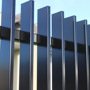 Opciones de Personalización, Paneles de Cerca de Aluminio con Recubrimiento de Polvo Negro para Cercas de Jardín - Product Image 4