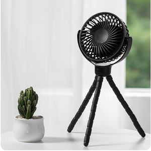 Ventilador de refrigeración con forma de pulpo colgante para acampar al aire libre inteligente, uso de múltiples escenarios, cubierta desmontable de mano, ventilador para cochecito de bebé - Product Image 4