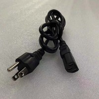FullRed bersertifikat kabel daya Us tiga-lubang 1.31 Square Semua tembaga inti 1.8 M Host kabel komputer