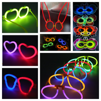 Lunettes fluorescentes à effet de diffraction, monture lumineuse pour événements nocturnes, cadeaux de fête