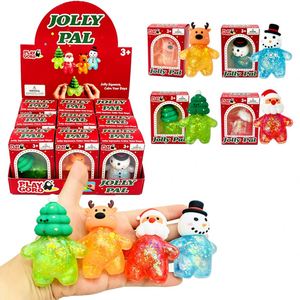 Juguetes Sensoriales de Compresión de Navidad: Papá Noel, Muñeco de Nieve, Árbol de Navidad y Reno, de Lenta Recuperación, para Rellenar Bolsas de Regalo - Product Image 6