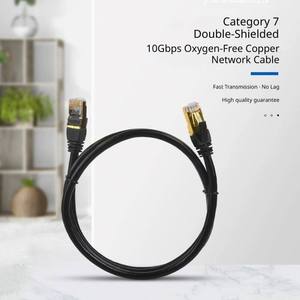 Câble <span class=keywords><strong>Ethernet</strong></span> Cat7 SSTP plaqué or certifié CE RoHS, 50 m, cordon de raccordement <span class=keywords><strong>Cat</strong></span> <span class=keywords><strong>7</strong></span>, câble RJ45 Cat7, cordon de raccordement RJ45 <span class=keywords><strong>Cat</strong></span> <span class=keywords><strong>7</strong></span> - Product Image 6