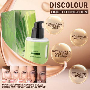 Base autobronceadora líquida que cambia de temperatura, corrector de Color trigo, bronceador, hidratante, etiquetado de polvo prensado - Product Image 3