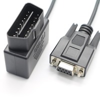 OBD11 16Pin mâle à DB9 Obd véhicule voiture Diagnostic Obd câble pour pour toutes les voitures camions légers peut Bus Module Scanner
