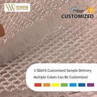 Tissu en maille respirante tricotée en nid d'abeille de 10-20 mm d'épaisseur pour oreillers, matelas, coussins et coussins de dossier - Vente en gros