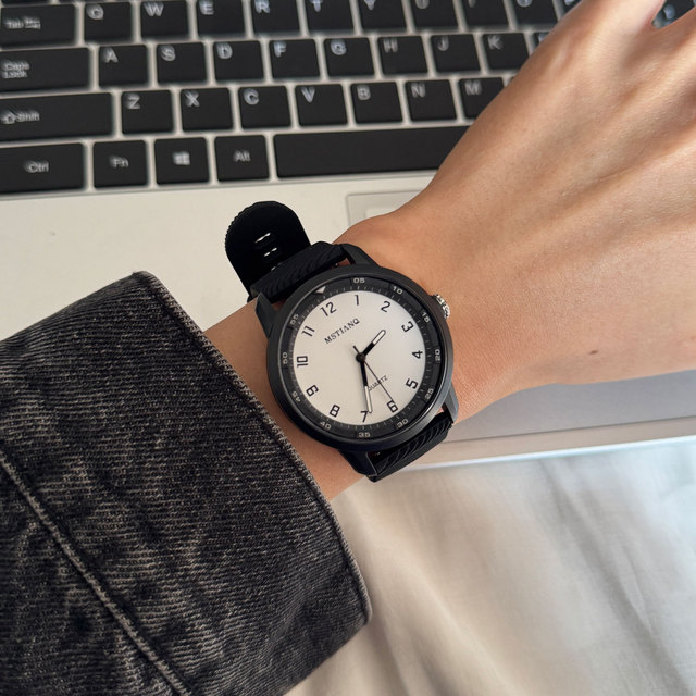 Exam-Specific Quartz Waterproof Watch for Boys Girls Middle High School Students National Civil Service Exams Silent Watch