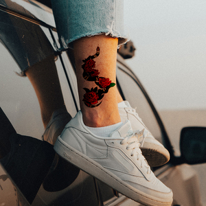 สติ๊กเกอร์แทททูชั่วคราวลายดอกไม้ 3 มิติ กันน้ำ พิมพ์ลายตามสั่ง ขายส่ง <span class=keywords><strong>ยอด</strong></span>นิยม สำหรับติดตัว แขน มือ สีสันสดใส - Product Image 5