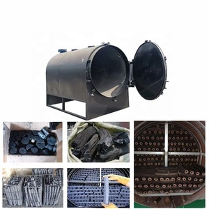 เครื่องอบถ่านกัมมันต์ขี้เลื่อยแนวนอนกะลามะพร้าวประหยัดพลังงาน - Product Image 2