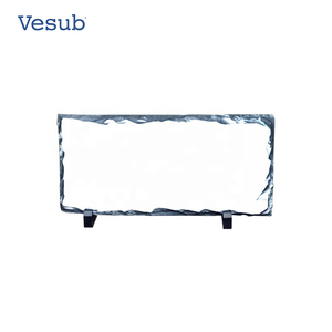 12*22cm Sublimation Rock Slate Sublimation Photo Slate pour cadeau de mariage - Product Image 3