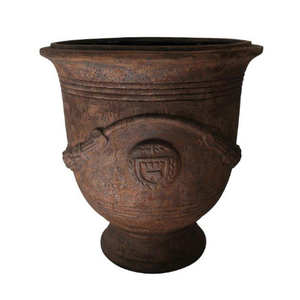 Juego de 3 Macetas Redondas de Fibra de Vidrio para Jardín y Hogar, Estilo Moderno y Ecológico, de Vietnam, Grandes para Exteriores - Product Image 4