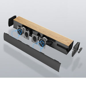 Саундбар динамик 40 Вт телевизор для продажи пульт дистанционного управления активный сабвуфер аудио динамик акустический 2,0 с дугой оптом - Product Image 5