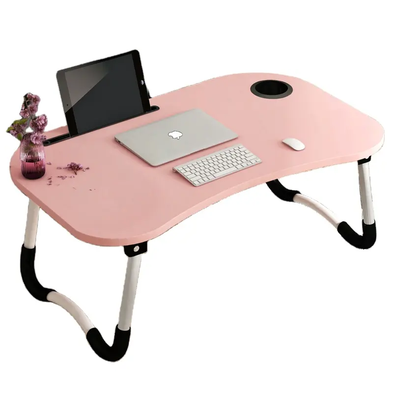 Ergonomik esnek laptop standı yatak tepsisi dizüstü bilgisayar masası bilgisayar masası