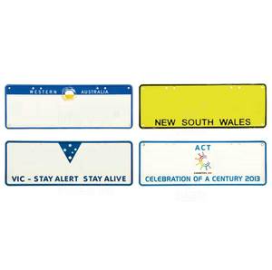Matrículas de coche de Australia, matrículas divertidas - Product Image 1