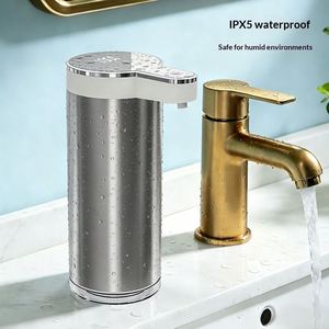 Ready Stock New ST01 Portable Disposable Automatic <b>Sensor</b> Foam Hand Sanitizer Dispenser Lithium <b>Battery</b> Stainless Steel - Product Image 5