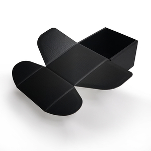 Rắn quần áo các tông màu đen biểu tượng tùy chỉnh món quà đôi gấp đồ trang sức bao bì hộp giấy - Product Image 6