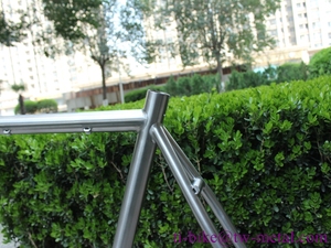 Cadre de vélo cargo détachable en titane, livraison gratuite, nouveau design titan avec coupleur - Product Image 2