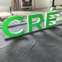 Letrero de Acero Inoxidable 304 para Exteriores, Personalizado al por Mayor, con Poste, Superficie Pintada y Logotipo Laminado