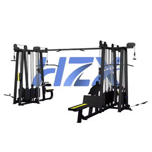 Équipement multifonctionnel de <span class=keywords><strong>musculation</strong></span>, rack de squat semi-profond avec <span class=keywords><strong>poulie</strong></span> - Product Image 4