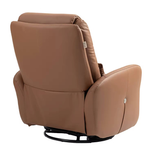 Sofá <span class=keywords><strong>Reclinable</strong></span> Eléctrico Multifuncional Moderno, Giratorio, con USB, Acolchado de Cuero Suave, Mueble Cómodo para Sala de Estar - Product Image 5