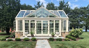 Sang trọng ăn uống nhà kính cho sân sau vườn thép nhà kính - Product Image 5