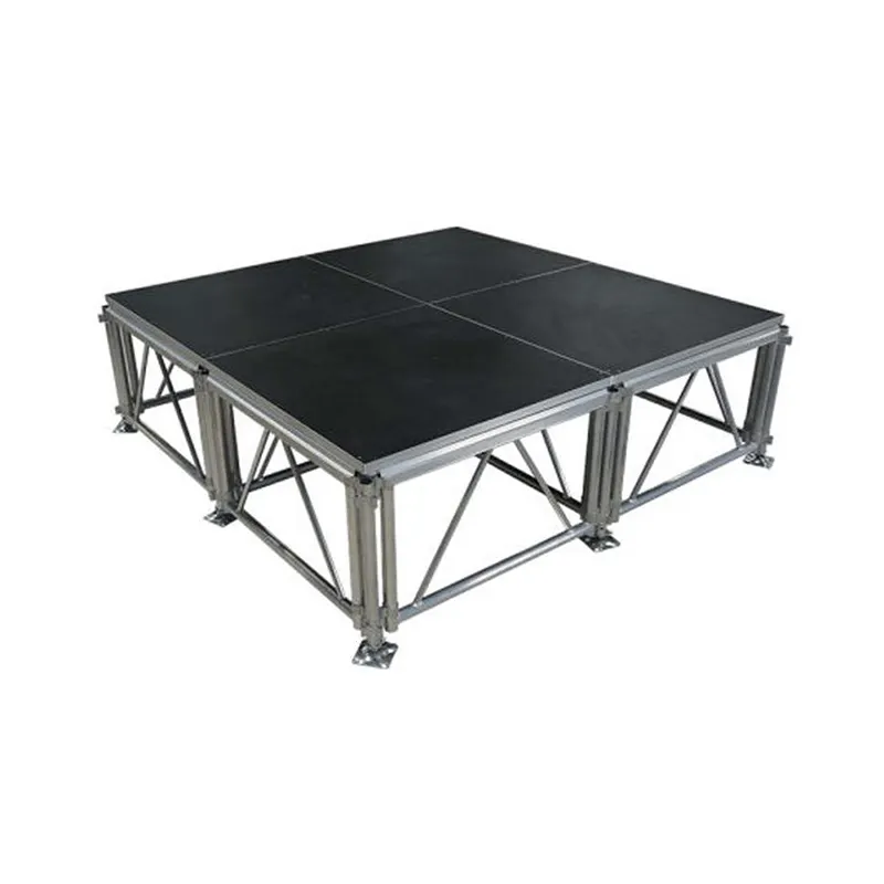 Anti-Slip Performance Podium Platform Verstelbaar In Hoogte 4x4ft Party Podium Platform