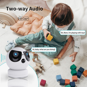 Bán chạy nhất trong nhà Wifi bé Màn hình máy ảnh tầm nhìn ban đêm hai chiều nói chuyện bé Màn hình cảm biến chuyển động Camera An Ninh - Product Image 3