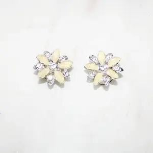 IN STOCK free customized silver flower hair twists pin clips gold hair decoration accessories