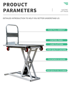 Wholesale Platform Lift Trolley Hoist <b>Material</b> <b>Handling</b> Equipment for Warehouse CL CL - Product Image 3