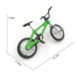 Conjunto de Chaveiros de Bicicleta <span class=keywords><strong>Mini</strong></span> BMX Escala 1:10, Pingentes de Bicicleta em Metal Fundido nas Cores Verde, Azul, Amarelo e Vermelho para Ciclistas e Decoração de Bolsas - Product Image 3