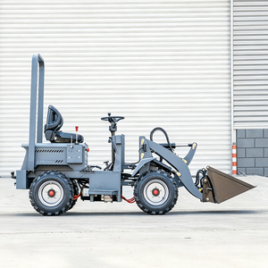 Mini-chargeur frontal compact à batterie 400 kg 0,5 T pour travaux de manutention de matériaux en entrepôt agricole et en intérieur - Product Image 3