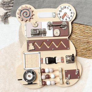 Juego de Mesa de Madera con Diseño de Oso para Niños, Personalizado, Montessori, Educativo, Sensorial, para Actividades Infantiles - Product Image 3