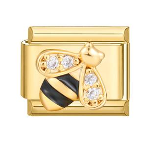 Accesorios de dijes italianos DIY chapado en oro de lujo creativo personalizado pulsera italiana encantos - Product Image 1